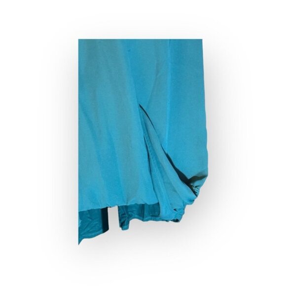 Women’s Reitmans 2X Teal Turquoise The Classics Sleeveless Wrap Chiffon Top - Picture 6 of 8